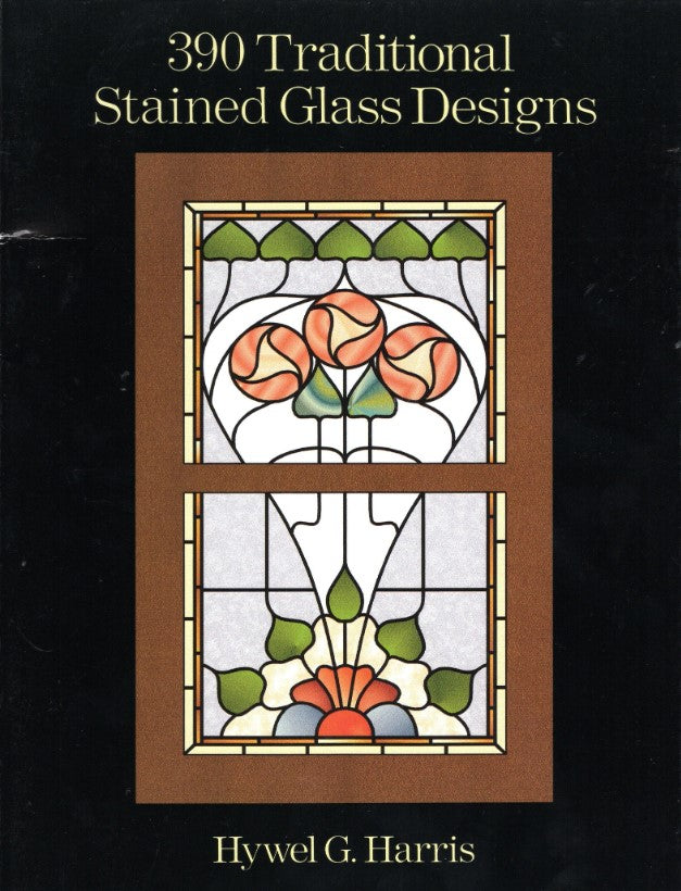 Traditional Stained Glass Designs Book - DOV1090