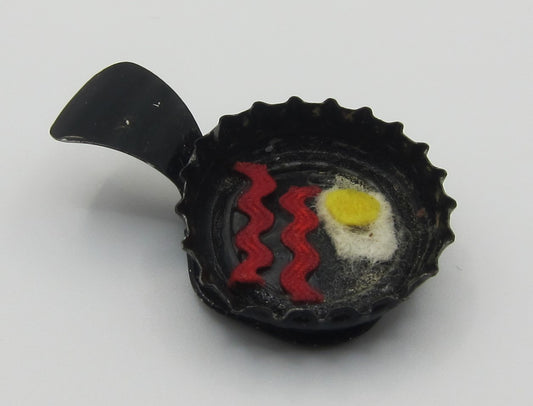 Frying Pan With Bacon & Eggs PAT1188