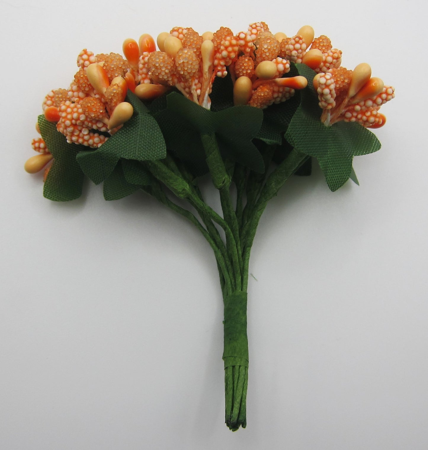 Bouquet of Orange Teardrop Flowers PAT1477