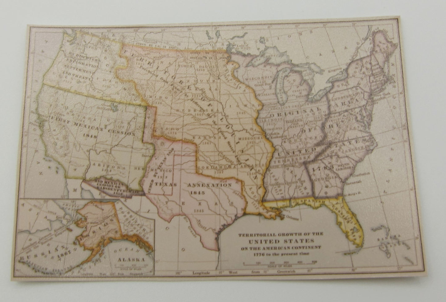 Map of America USA PAT1573