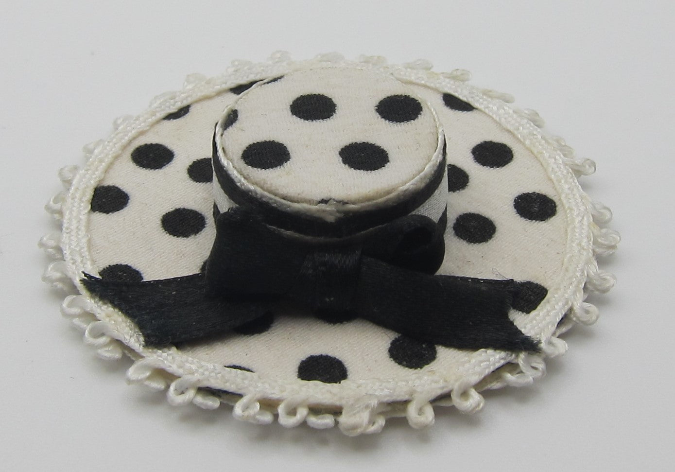 White & Black Sun Hat PAT1581