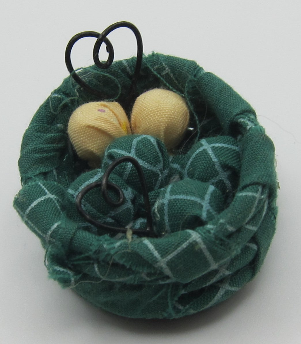Basket of Sewing Materials PAT1588