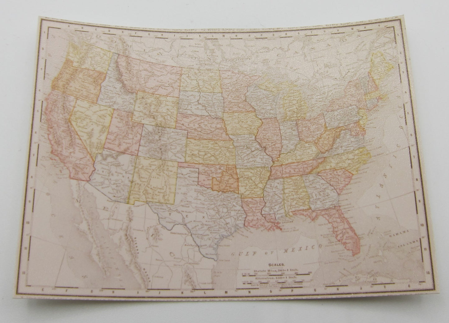 Map of North America PAT1666
