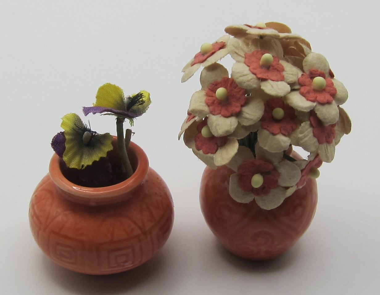 Vases Filled with Flowers PAT1691