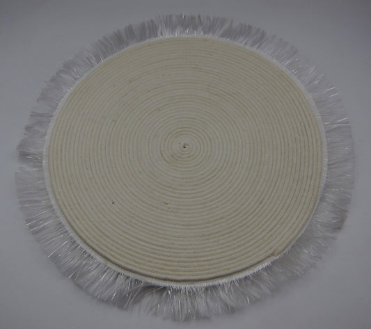 White Circle Carpet PAT1755
