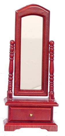 Mahogany Standing Mirror AZT3822