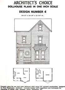 Dollhouse Plan No.4. DHM4379