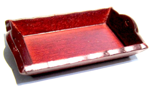 DS37 Mahogany Wooden Tray