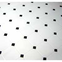 Black and White Floor HW7311