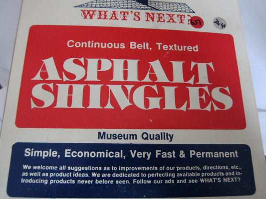 Asphalt Shingles (Black) PAT861