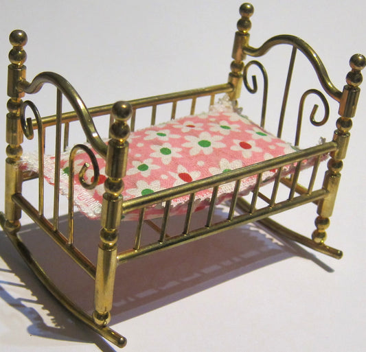 Brass Rocking Cradle PAT477