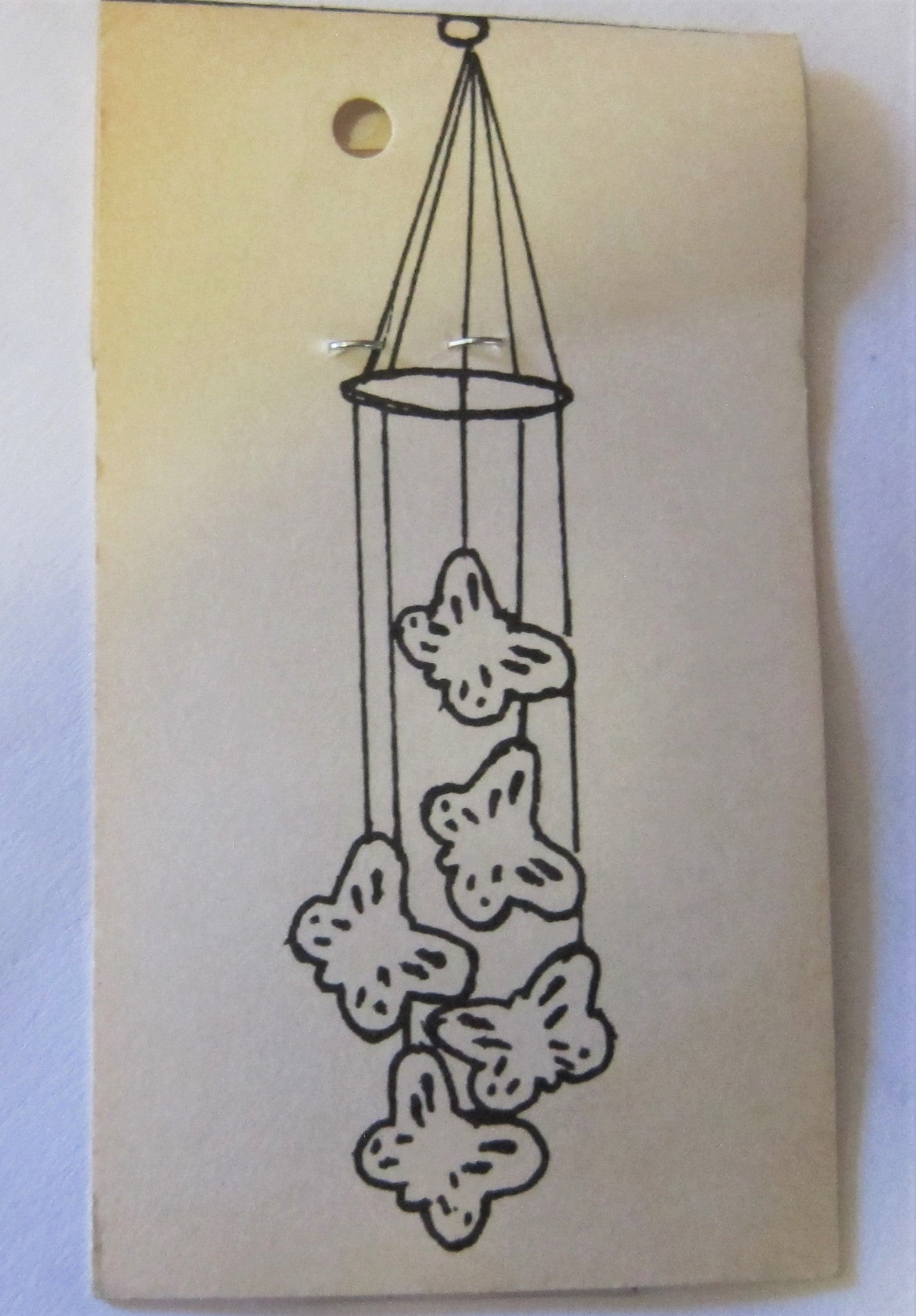 Brass Dove Wind-chimes PAT808