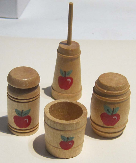 Wooden Apple Barrels PAT331