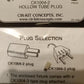 Plug - Hollow Tube CK1004-2