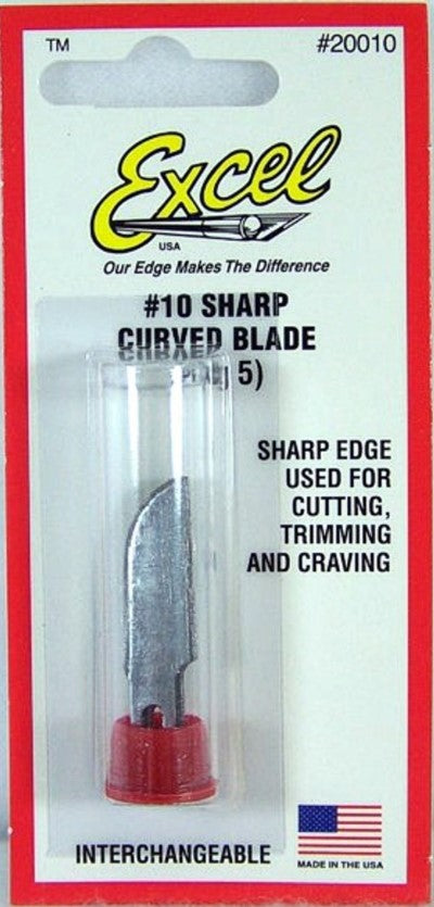 Knife Blade-Sharp Curved No.10 EXL20010