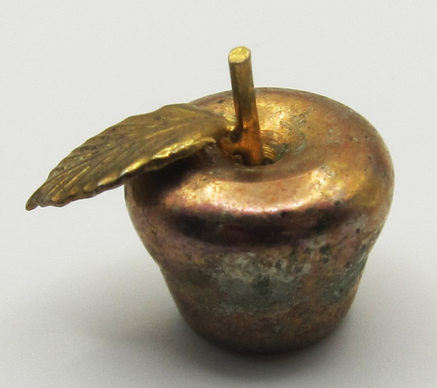 Large Brass Apple PAT1212