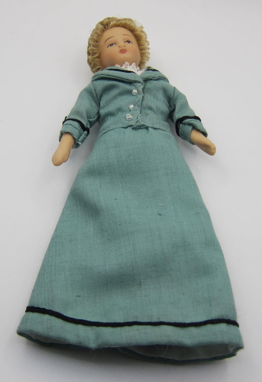 Blonde Porcelain Doll PAT1246