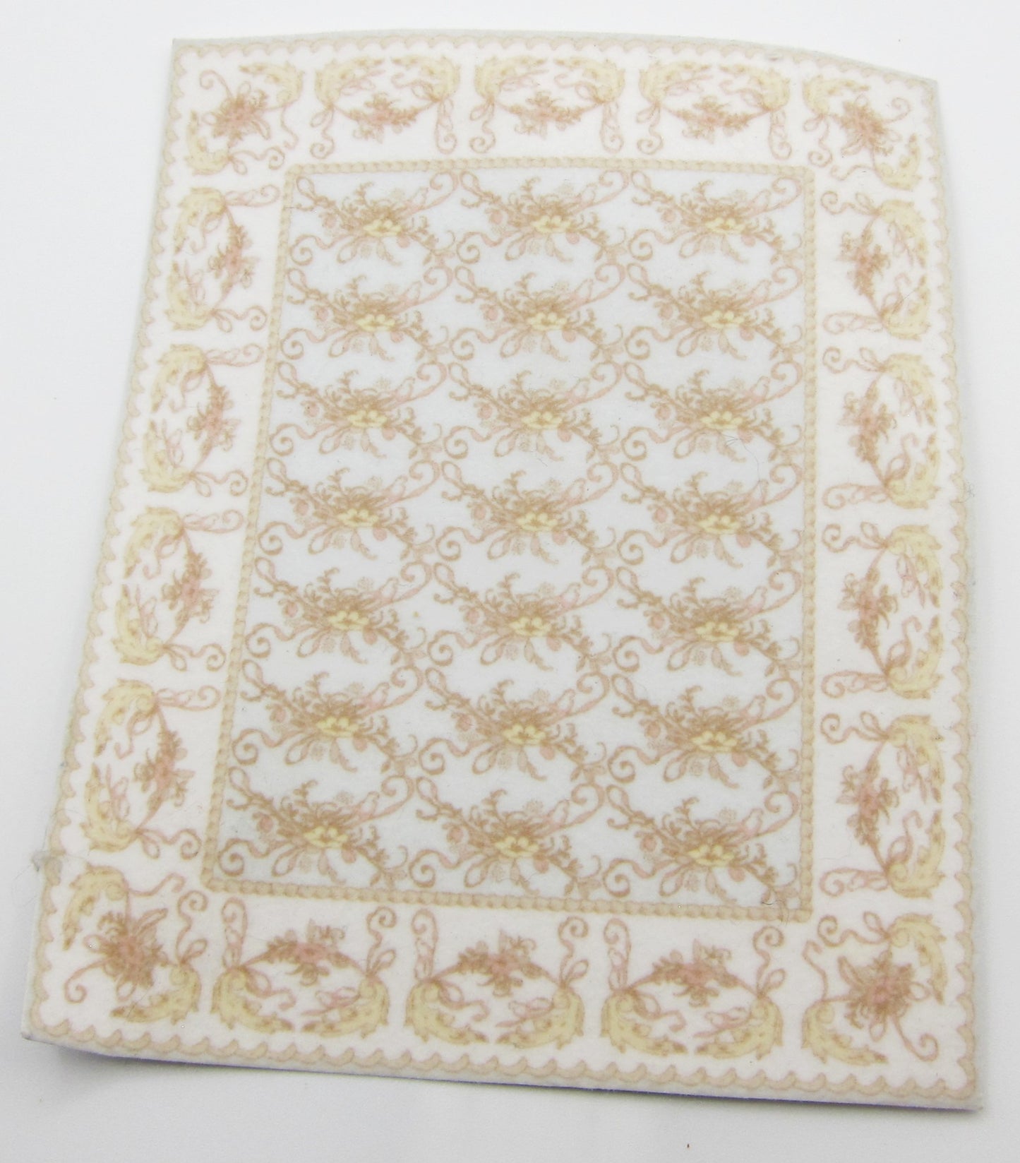 White & Beige Carpet PAT1354