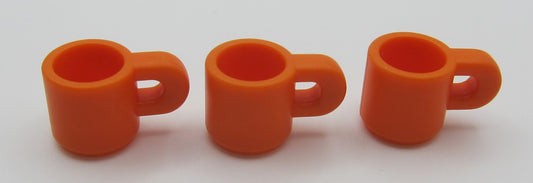 Three Orange Mugs PAT1363