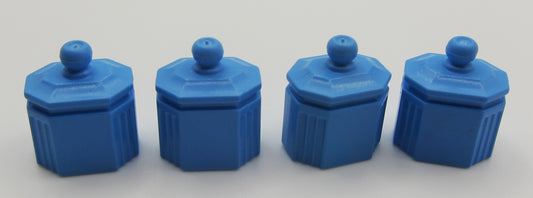 Four Blue Jars PAT1383