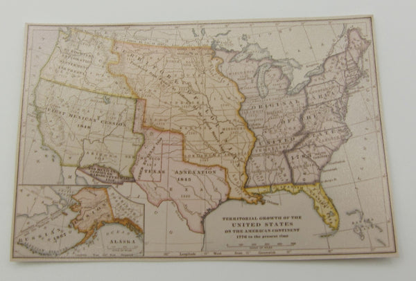 Map of America USA PAT1573 – The Miniature House