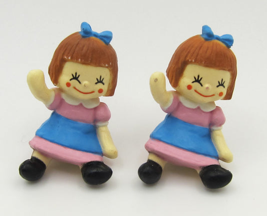 Two Plastic Dolls PAT1799