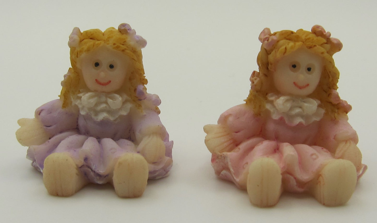 Pair of Ceramic Dolls PAT1820