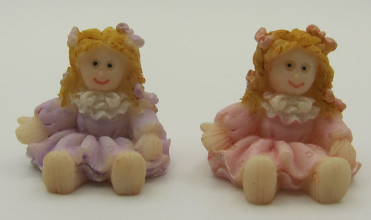 Pair of Ceramic Dolls PAT1820