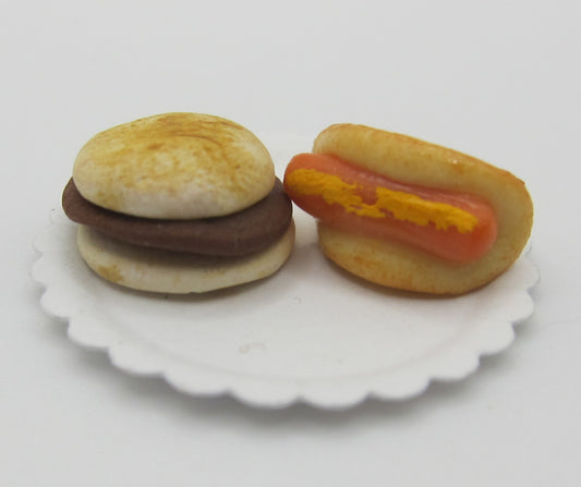 Hamburger and Hot Dog PAT1833