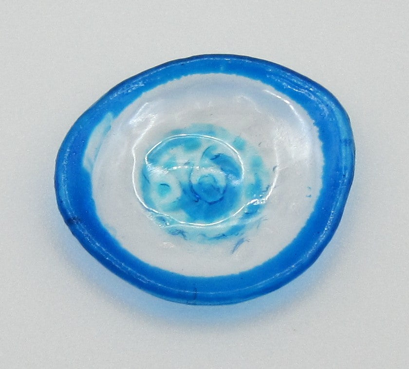 Blue Edged Dish PAT1879