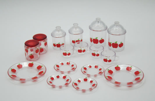 Plastic Apple Themed Set PAT1882