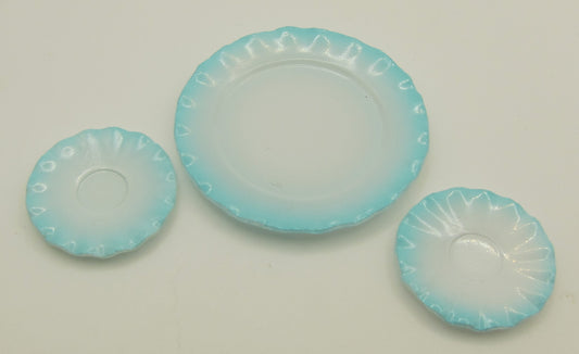 Blue Edged Plates PAT1891