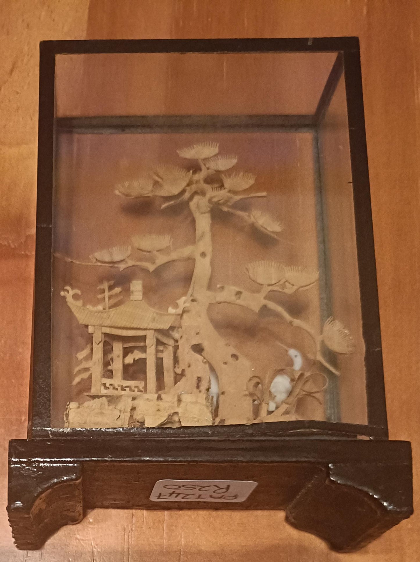 Oriental Hand Carved Diorama PAT247