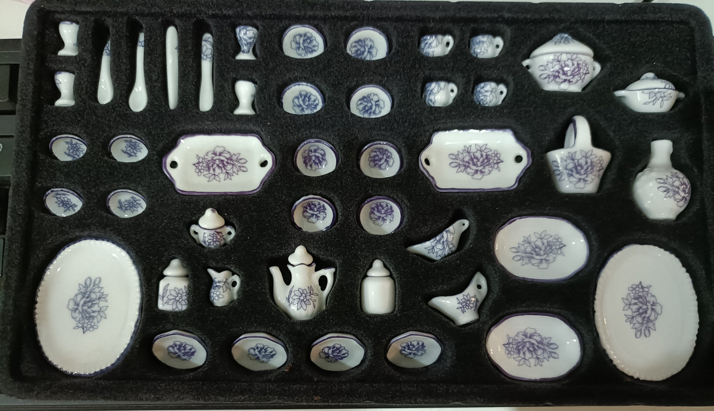 51 Piece China Dinnerware Set NCRBD21