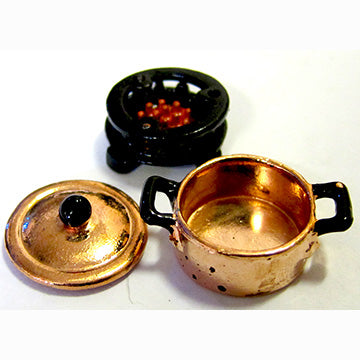 Copper Pot on Base AZG8566