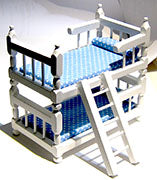 Bunk Bed with Ladder. AZG9313W