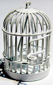 Bird Cage White AZZC752WH