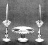 Cake Plate and Candlesticks Kit, CB2206