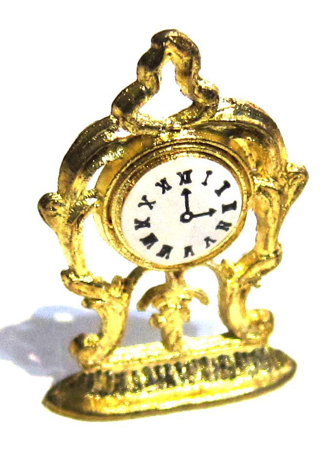 Gold-Coloured Clock DS160