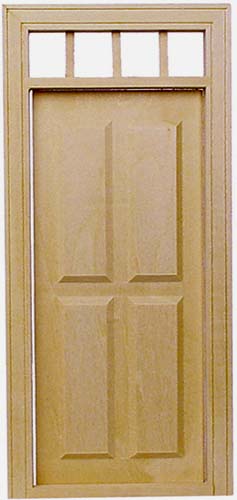 Traditional 4 Panel Door HW6001