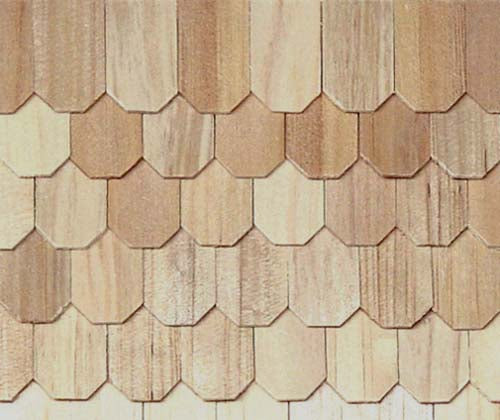 Octagon Butt Shingles HW7003