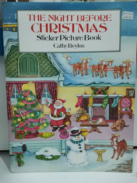 Night Before Christmas Sticker Book DOV1102