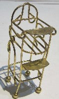 Brass Baby High Chair PAT227