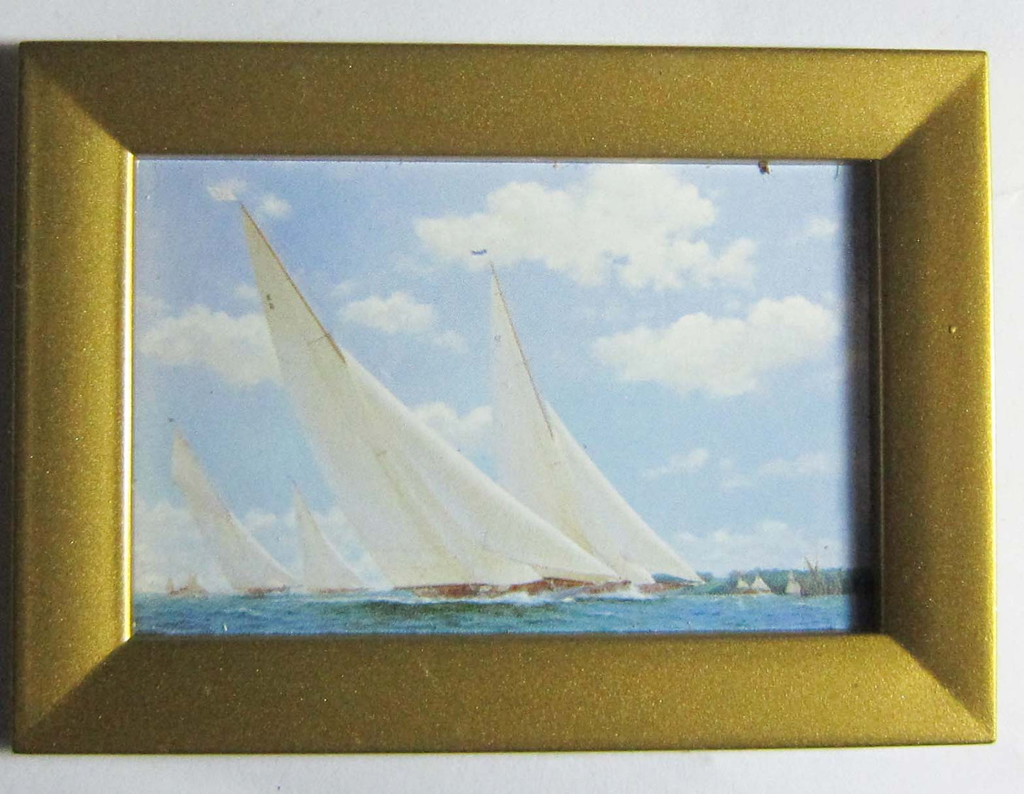 Sailing Ship Picture in a Frame PAT398