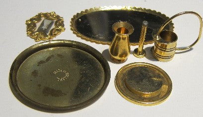 7 Assorted Brass Items PAT698