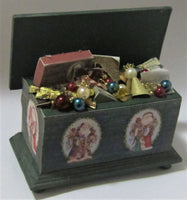Wooden Christmas Chest PAT843
