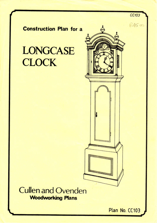 Longcase Clock Plan - CC103