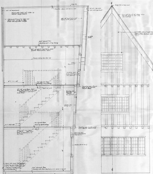Tudor Dollhouse Plans - T1